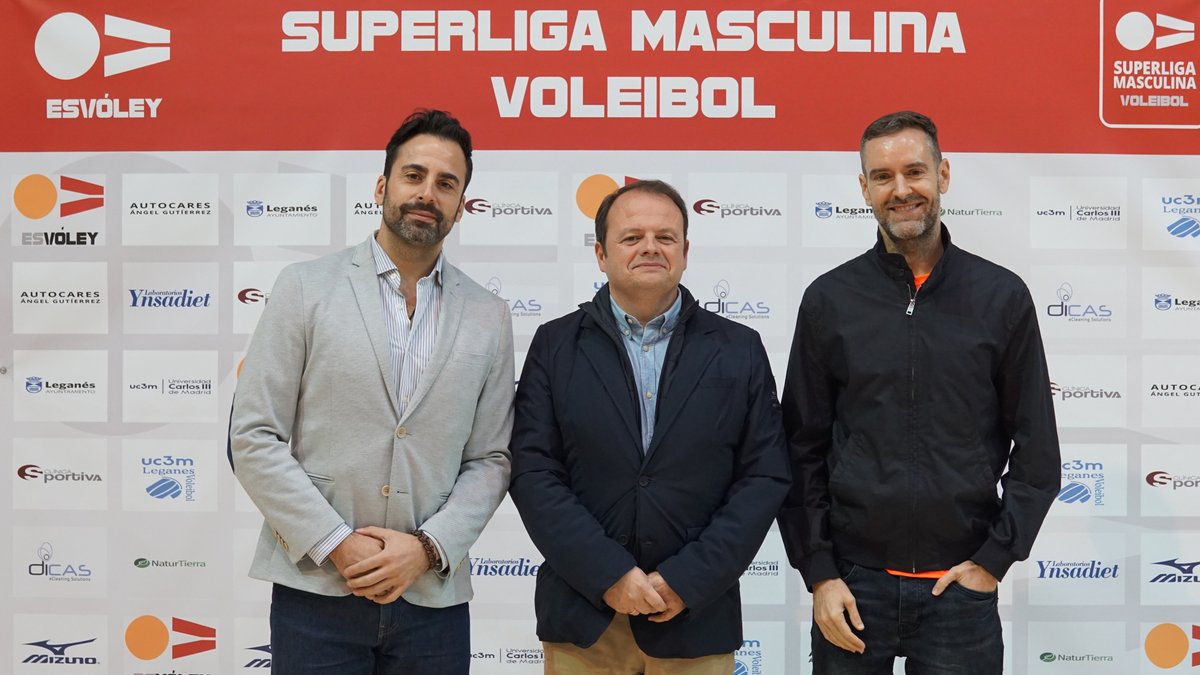 🏐 Desde el UC3M Voleibol Leganés queremos agradecer al Presidente de la <a href="/FMadridVB/">Federación de Madrid de Voleibol</a>, Pedro Gironés, y al Vicerrector de Comunicación de la <a href="/uc3m/">UC3M</a>, José Alejandro Melero, por acompañarnos en este partido tan especial.

¡Un honor tenerles con nosotros! 💙🤍