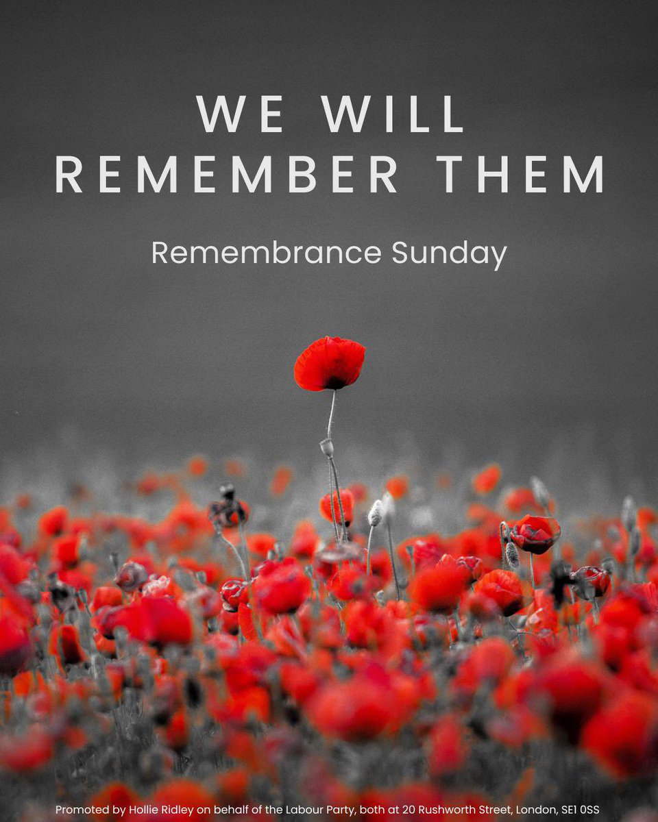 Today we honour all those who made the ultimate sacrifice. Now and always we remember them.