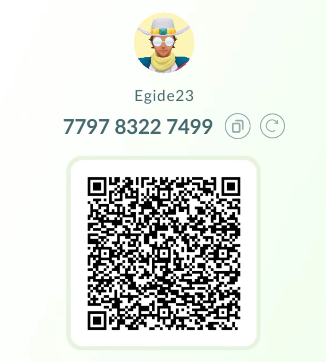 Hello, I'm looking for 10 new daily openers. Slow progression = deleted. Thanks in advance.
7797 8322 7499 🇧🇪
#PokemonGO #PokemonGOfriends 
#PokemonGoFriendsCodes