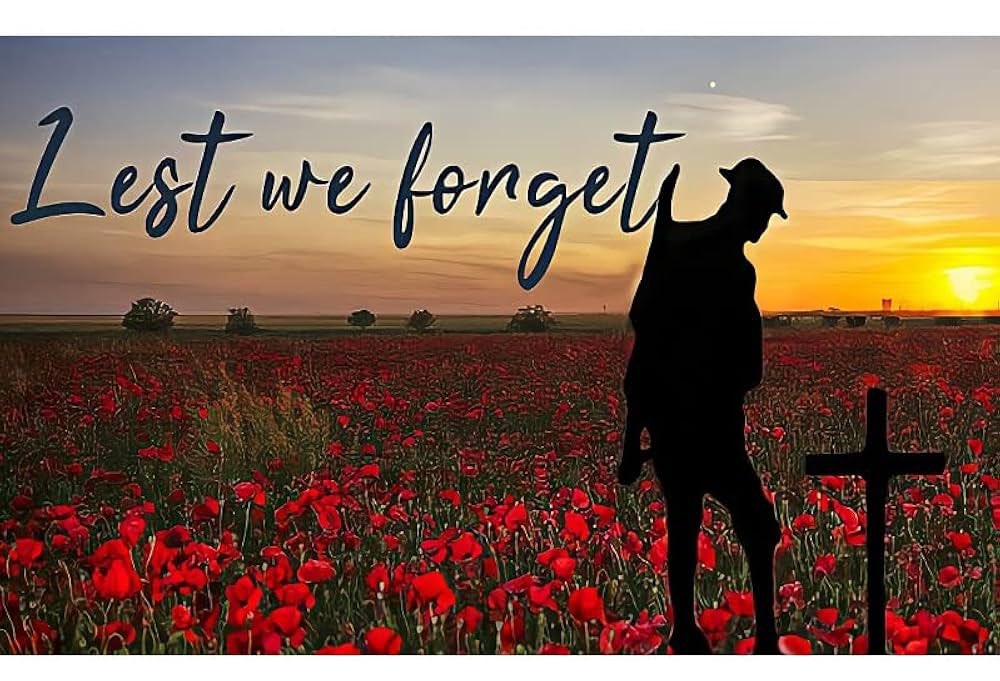 Remembering the fallen today…..