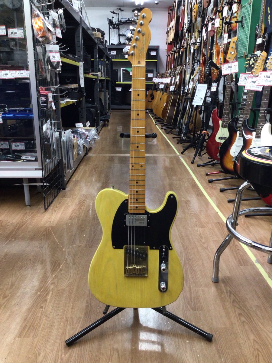 Fender japanのテレキャスターが入荷しました。 ボディがラッカーに