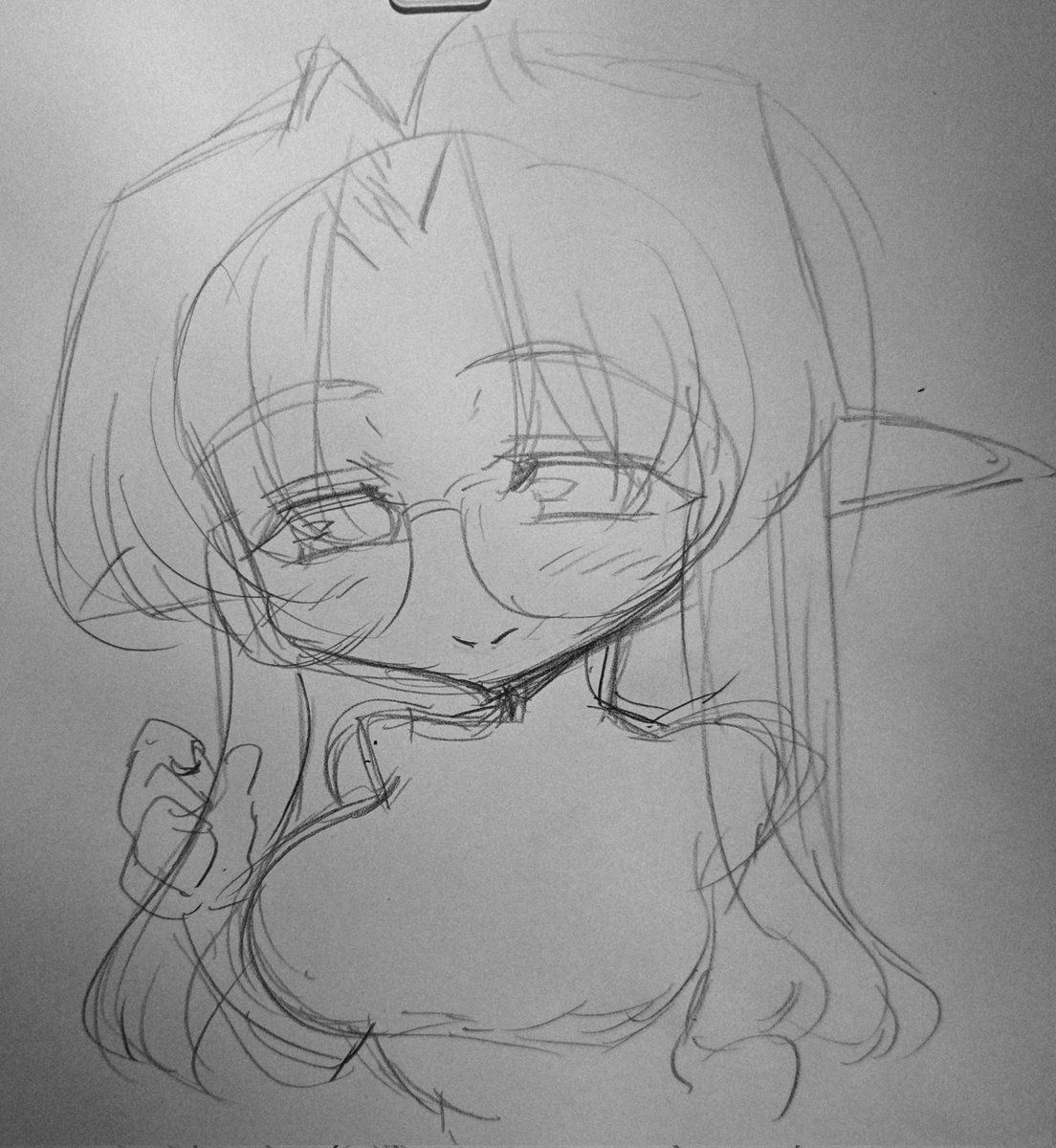 おしごとまえらくがき
暖かい目～ 