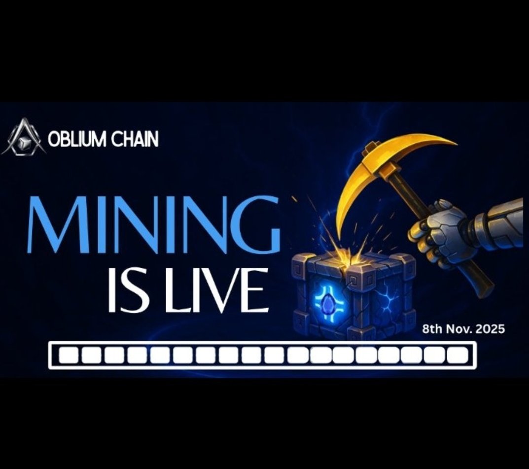 CEODANMALAN's tweet image. Yesterday marked the start of an exhilarating new chapter, as the community eagerly embraced the chance to mine, develop, and inject energy into the Oblium ecosystem. Come be a part of it! @ob

#Oblium #MiningLaunch #Web3 #DeFi #Blockchain