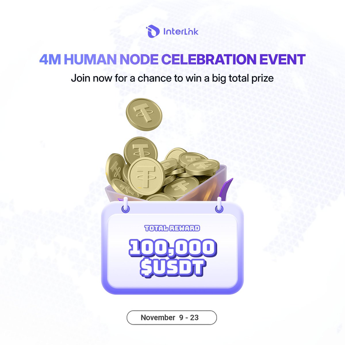 🔥 Download the app & collect letters to win a total prize pool of 100,000  USD! 🧩 INTER → 5 USD 🧩 INTERLINK → 50 USD 🧩 INTERLINKLABS → 1,000 USD 🧩  INTERLINKLABSITLX → 10,000 USD 🎯 Start now: https://t.co/1lb0aOBXwX  #InterLink ...