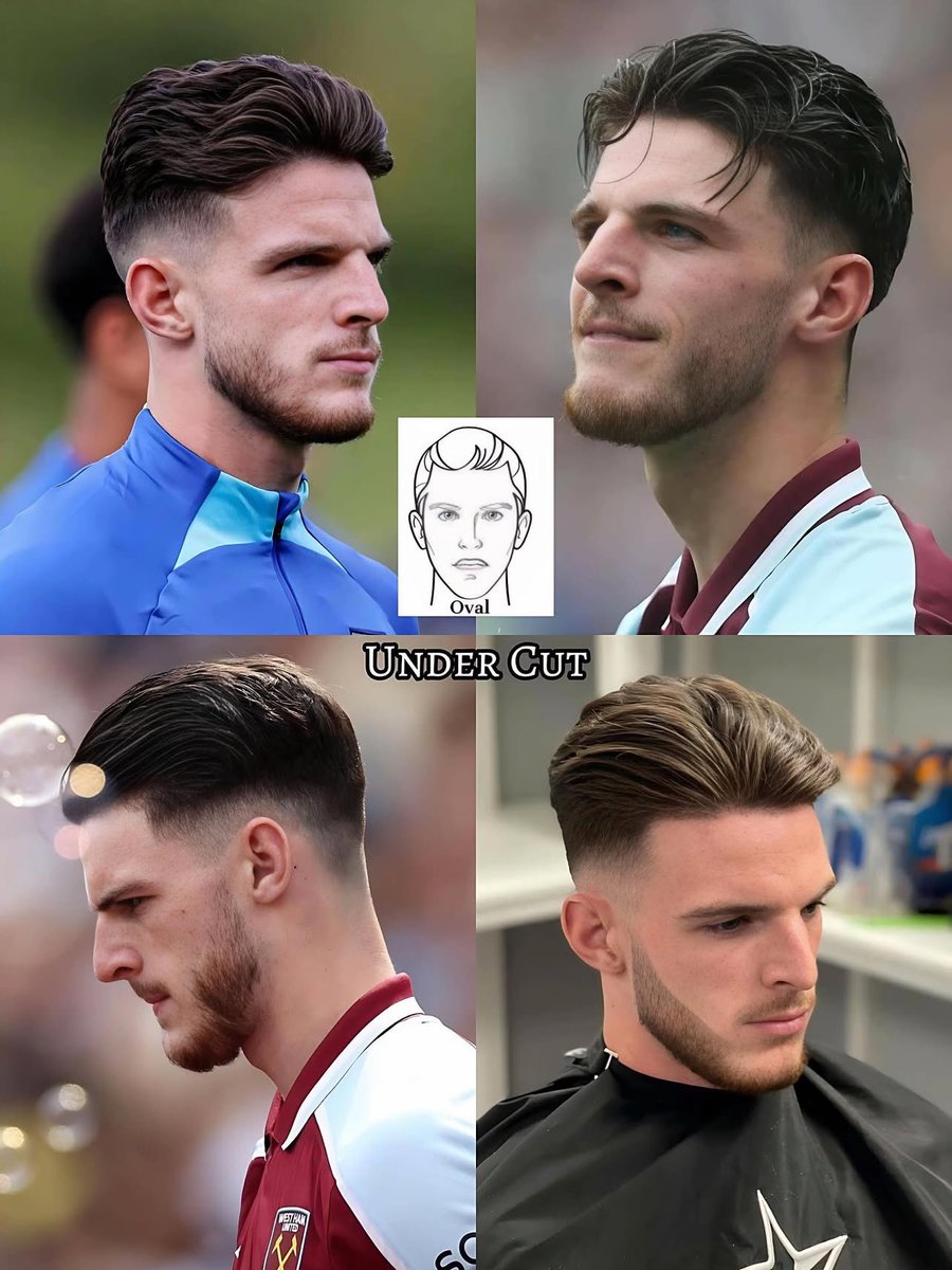 ThanBarberShop's tweet image. Cầu thủ nổi tiếng để những kiểu tóc gì? #undercut #slickback #midfade #babymullet #brustfade