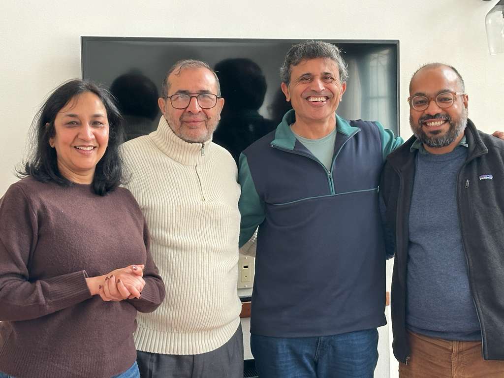 #Day2 in #Boston

Continuing #Boston engagements, the #BITSPilani leadership delegation — Prof. Arya Kumar, Dean of Alumni Relations, and Mr. Sachin Arya, Head of Alumni Relations — met Mr. Gaurav Vaid (Batch of 1993) for an inspiring conversation.

#BITSPilani #BITSAlumni
