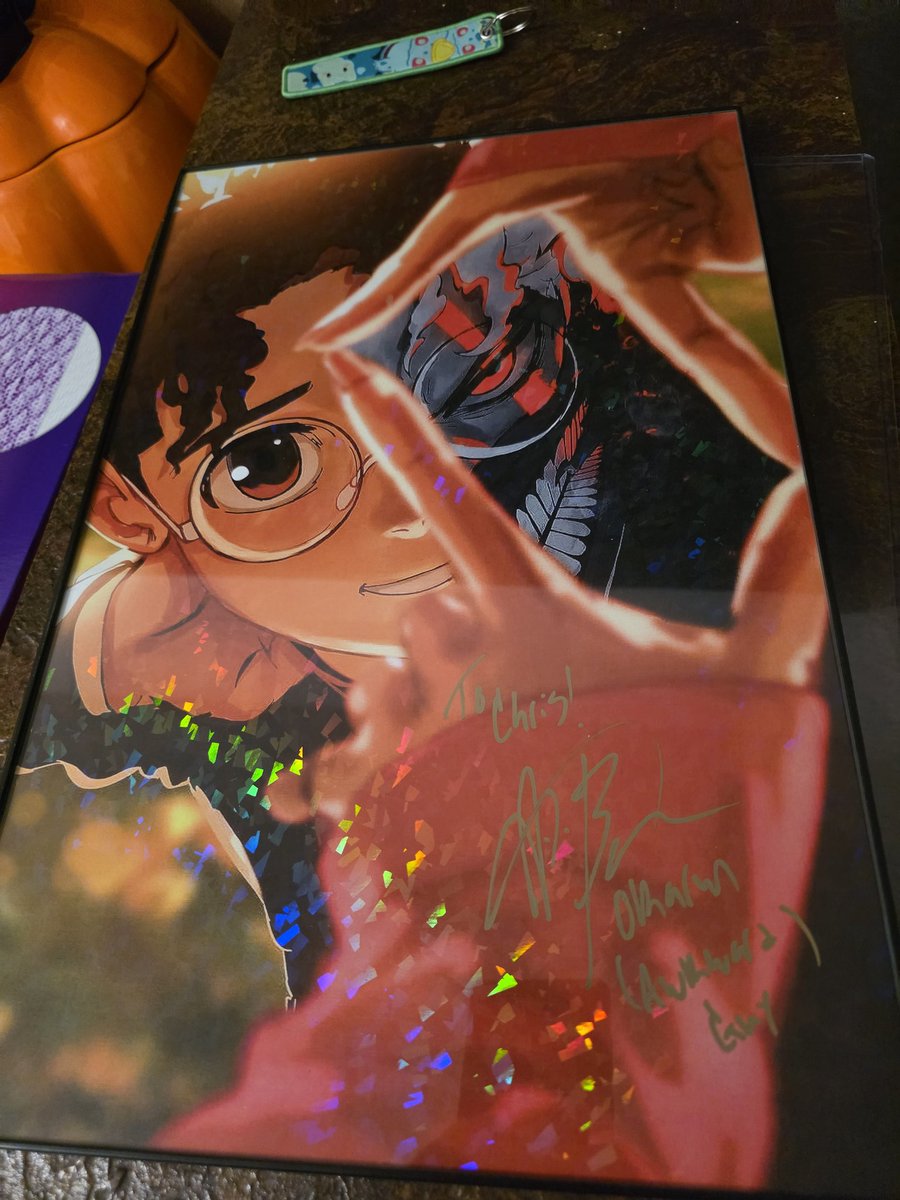 I went to <a href="/AnimePasadena/">AnimePasadena</a> today with one goal and that was to meet <a href="/AJBecklesVO/">AJ Beckles</a> and that goal was accomplished. Great guy glad i got to meet him.