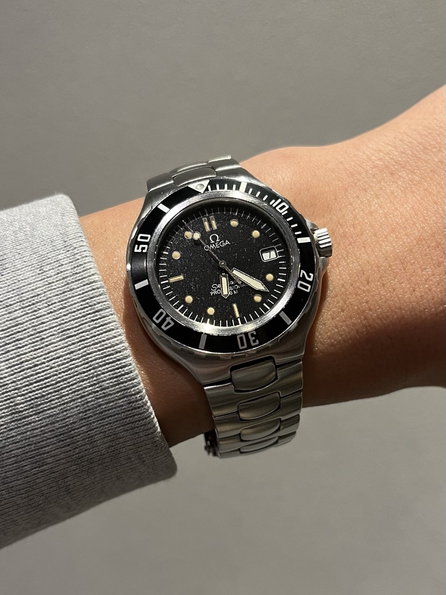everydaywatch's tweet photo. #OMEGA #Seamaster #PreBond
10年間ありがとうございました🥺
ラストリストショット📸 https://t.co/qmeqWuAilL
