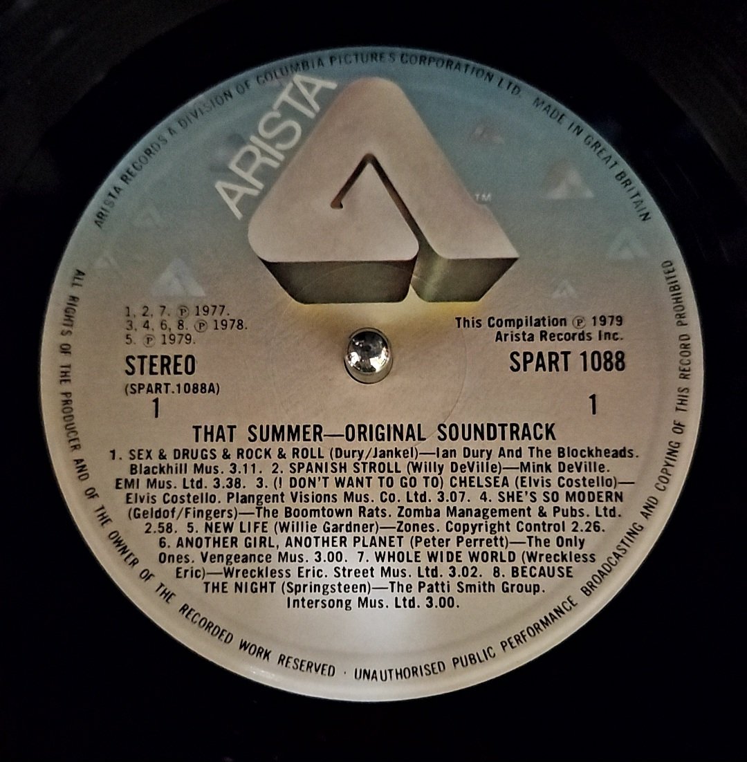 sexyedamurajap1's tweet photo. #THATSUMMER!
#SOUNDTRACK
#VARIOUSARTISTS
#ARISTARECORDS
#IANDURYANDTHEBLOCKHEADS
#MINKDeVILLE
#ELVISCOSTELLO
#THEBOOMTOWNRATS
#ZONES
#THEONLYONES
#WRECKLESSERIC
#THEPATTISMITHGROUP
#THERAMONES
#THEUNDERTONES
#EDDIEANDTHEHOTRODS
#NICKLOWE
#RICHARDHELLANDTHEVOIDOIDS
#PUBROCK
#vinyl https://t.co/6lMSAZYN4E