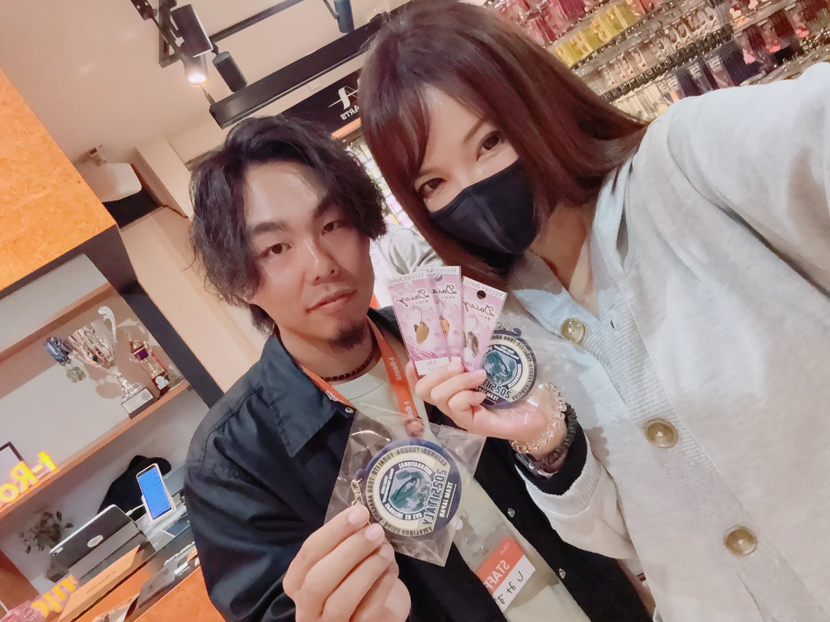 ベルベットアーツ ワールドチャンプ01 7種 ベルニョロ クリア ルアー