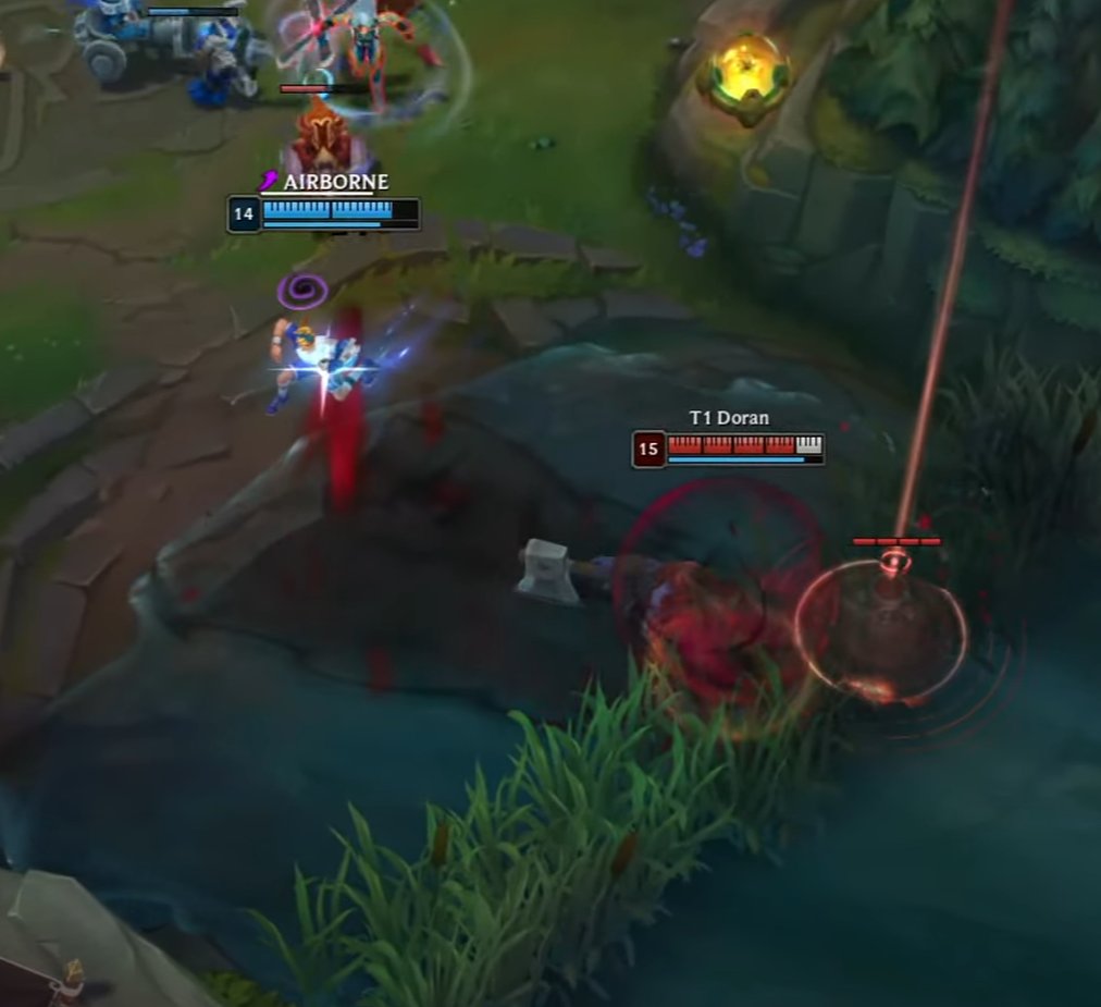 한타와 오브젝트가 맞물린 결승전 장면