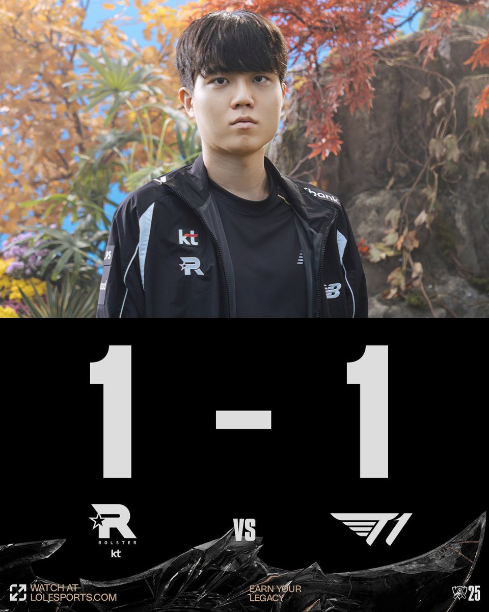 lolesports's tweet photo. THE KT ROLSTER COASTER IS GOING BACK UP! https://t.co/5D93eLjMQp