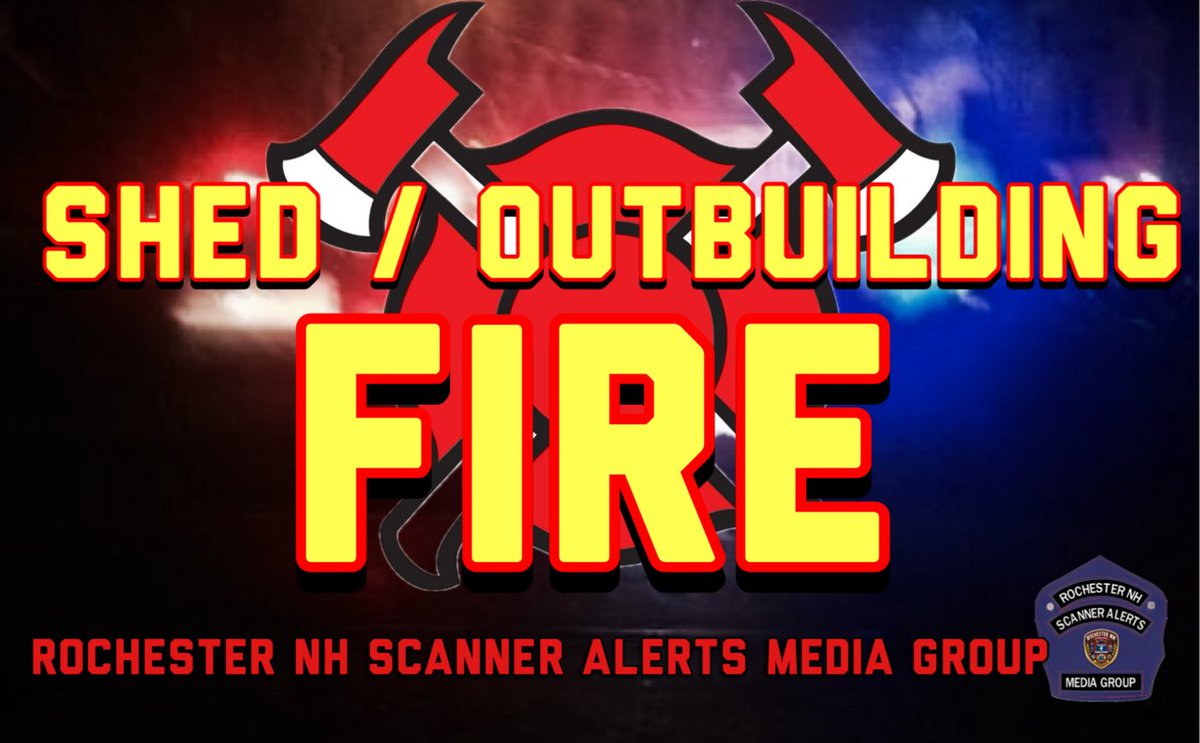 Rochnhscanner's tweet photo. Manchester, NH *SHED / OUTBUILDING FIRE* 1060 Goffstown Rd, Manchester, NH 03102, USA - fire spreading to trees and house - 11/9/2025 3:35:24
25-10663-PD
#ManchesterFire #HillsboroughCounty #EmergencyAlerts #BreakingNews #FireSafety https://t.co/srEnwIAesy