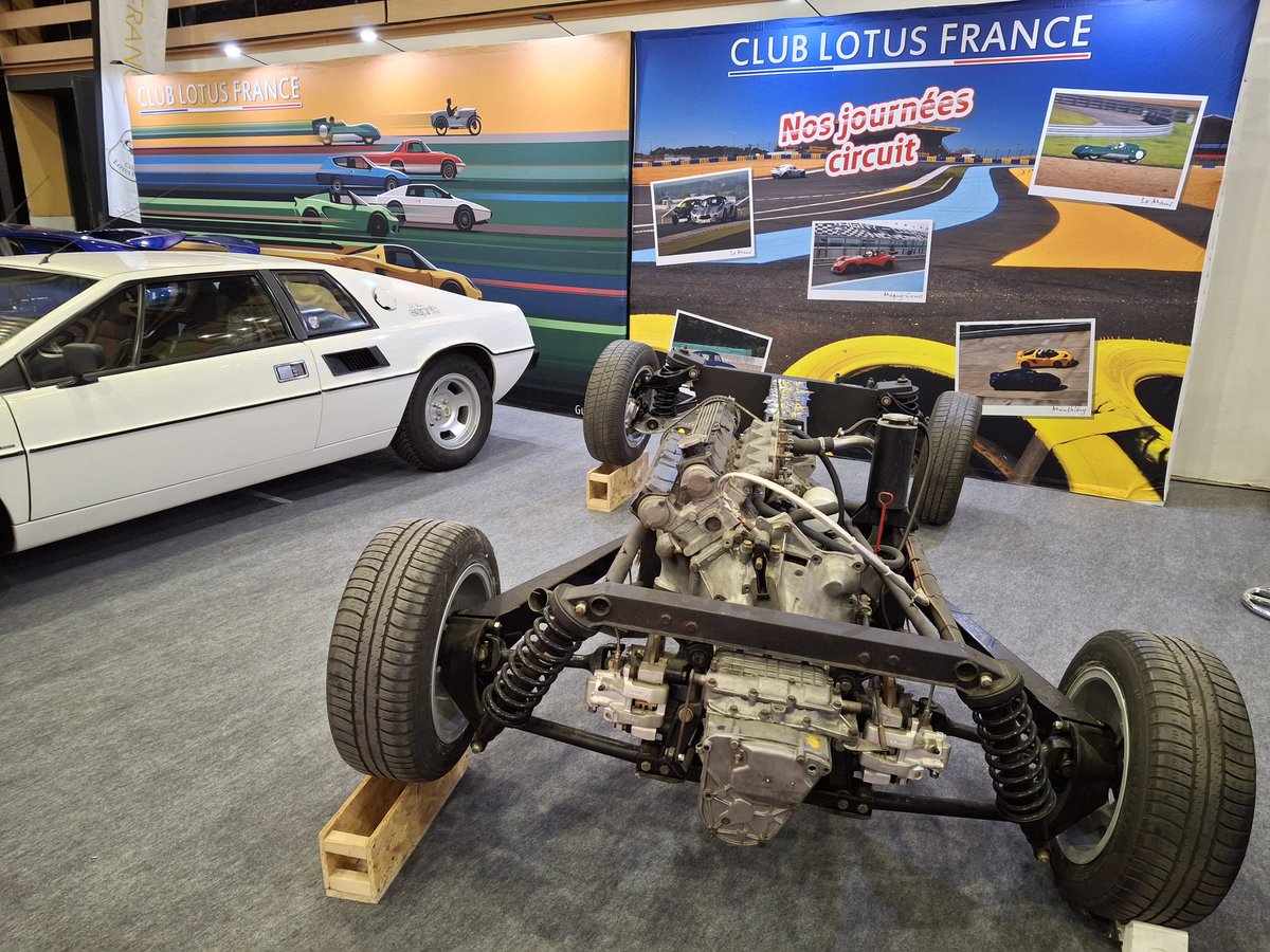 La dernière ligne droite pour nous rencontrer sur le stand Club Lotus France à Epoqu'Auto 2025 de Lyon (Hall5 Stand L1).... #MaLotus #EpoquAuto #Lyon #ClubLotusFrance <a href="/Salon_EpoquAuto/">Salon Epoqu'auto</a> <a href="/ClubLotusFrance/">Club Lotus France</a>