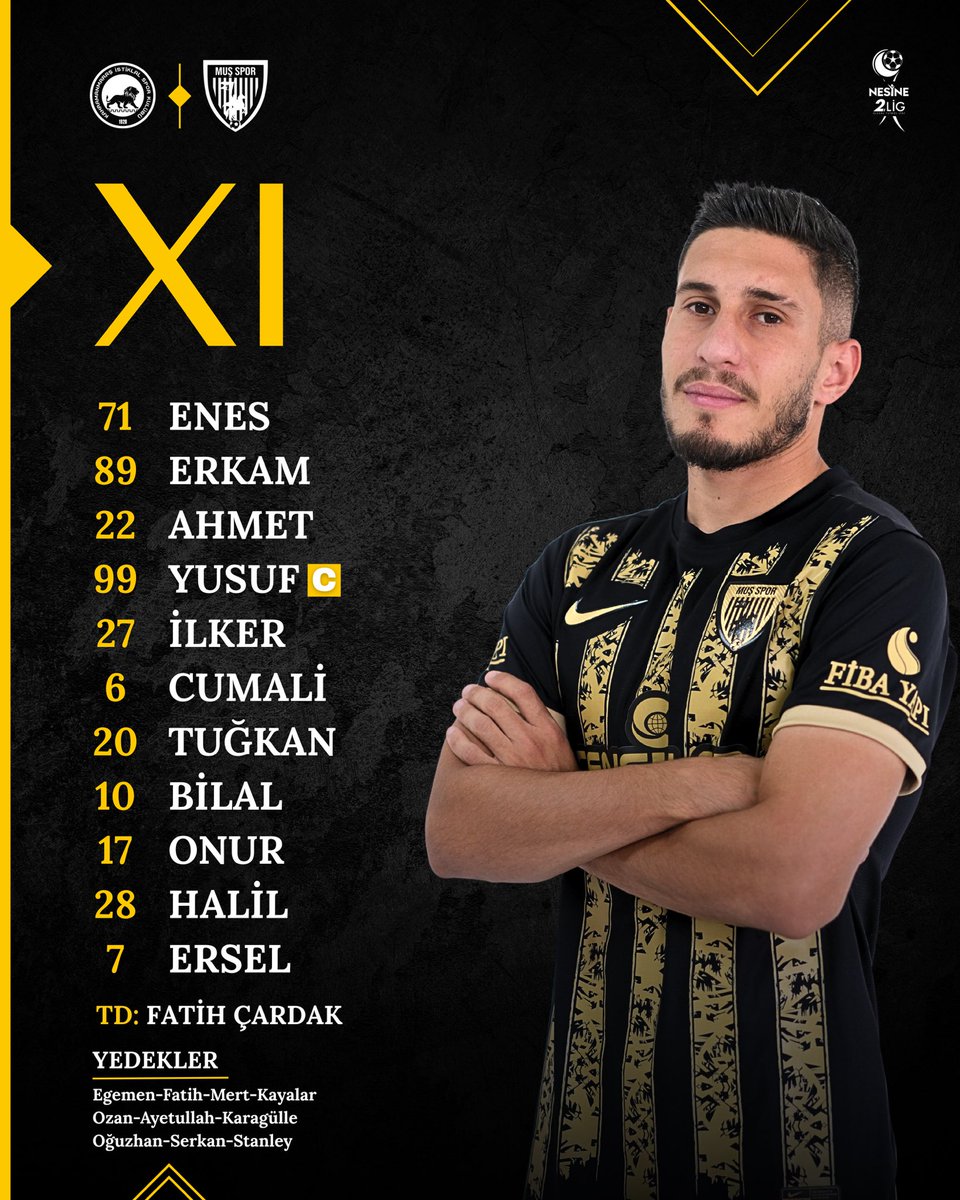 K.Maraş İstiklal maçı 11’imiz!💛🤍