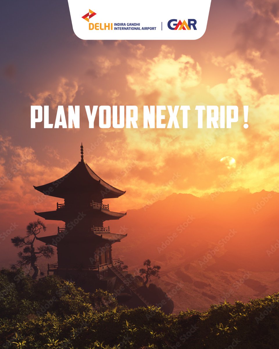 DelhiAirport's tweet image. #NewDestinationAlert
Delhi Airport resumes direct connectivity to China — now fly to Shanghai with China Eastern and Guangzhou with IndiGo.
Experience culture, cuisine and the charm of China once again. 🏯

#DelhiAirport #NowFlying #TravelWithDEL #ChinaFlights #ExploreMore