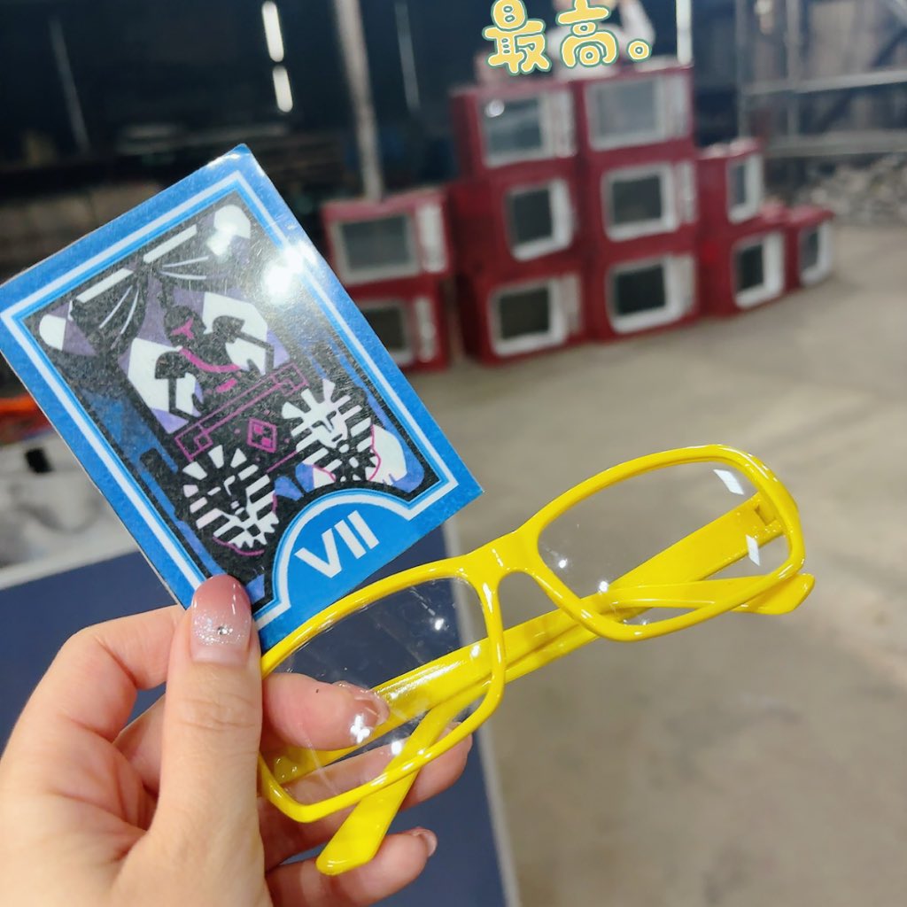 ペルソナ4
里中千枝してきました👊

テレビもカードも主催さんや併せ面が作ってくれて🙌😭すごい！！！👊☺️

#令和の自称特捜隊併せ