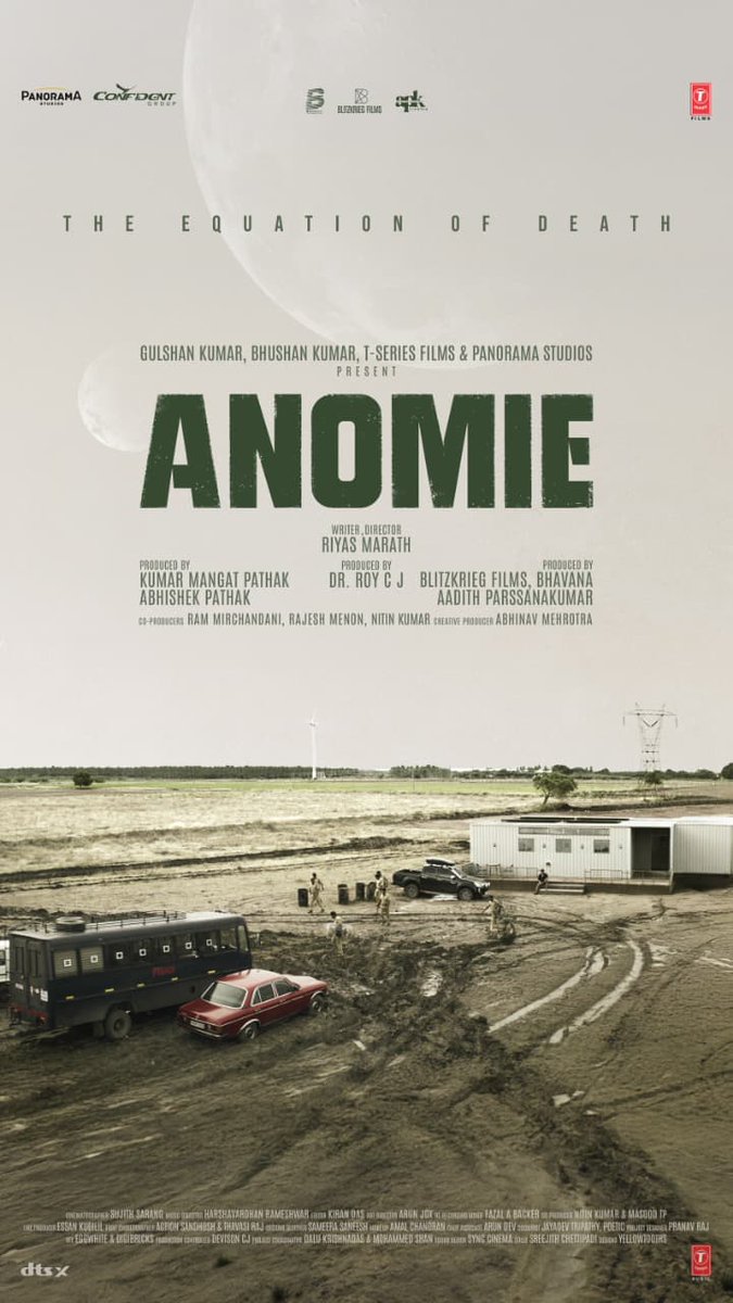 They tried to master life. Instead, they awakened death — welcome to #Anomie.
#TheEquationOfDeath 

Starring #bhavzmenon &amp; #Rahmanactor Written and Directed by #RiyasMarath 

#Panoramastudios #TSeries
#confidentgroup #Bhavanaproductions #blitzkriegfikms #apkcinemas
