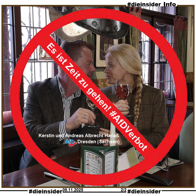 Brille Harlaß! #AfDVerbot

Auf dem Video ist zu sehen, wie Roland #Tichy an die Kamera bzw. ans Gesicht einer Fotografin greift!

#LautGegenNazis #NiemalsAfD #Halle
#Antifa #Antifaschismus #GemeinsamGegenHass 
#DieInsider