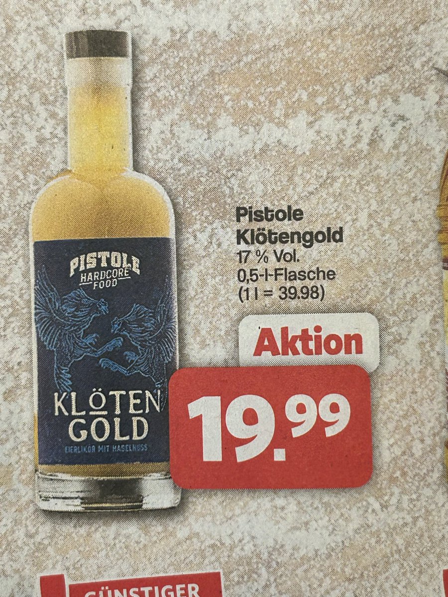 Orkbart's tweet image. Wer denkt beim Trinken von #Klötengold nicht an vergnügliche horizontale Stunden? Gutes Marketing, drei Synonymbegriffe, die eindeutig metaphorisch gemeint sein dürften. #Eierlikör