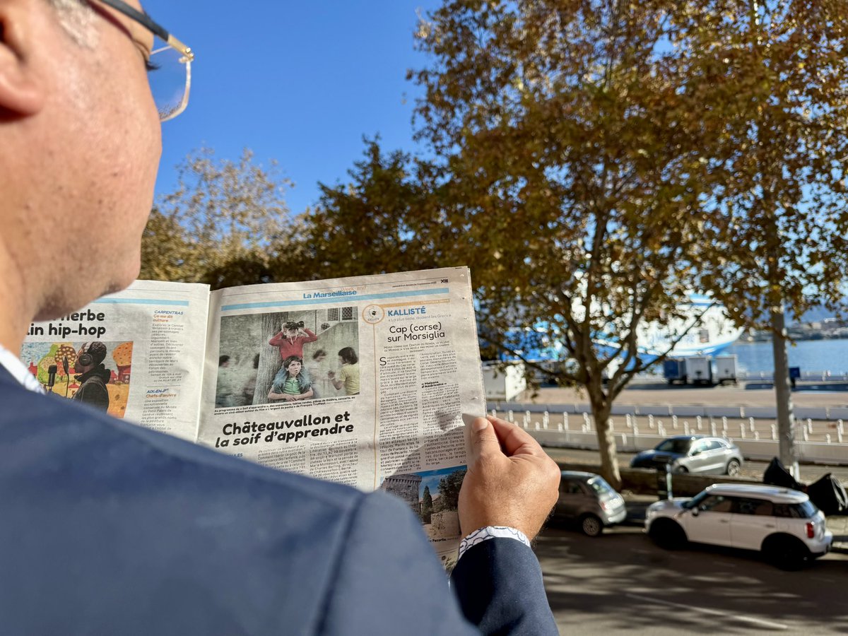 Lire Kallisté dans La Marseillaise week-end depuis Ajaccio 😍☕️ cc <a href="/assokalliste/">Association Kallisté</a> 
Même sur le continent, téléchargez l’appli pour lire gratuitement le journal (encore quelques jours de découverte)

Apple store
qrco.de/bgNuIS

Google play
qrco.de/bgNuEk