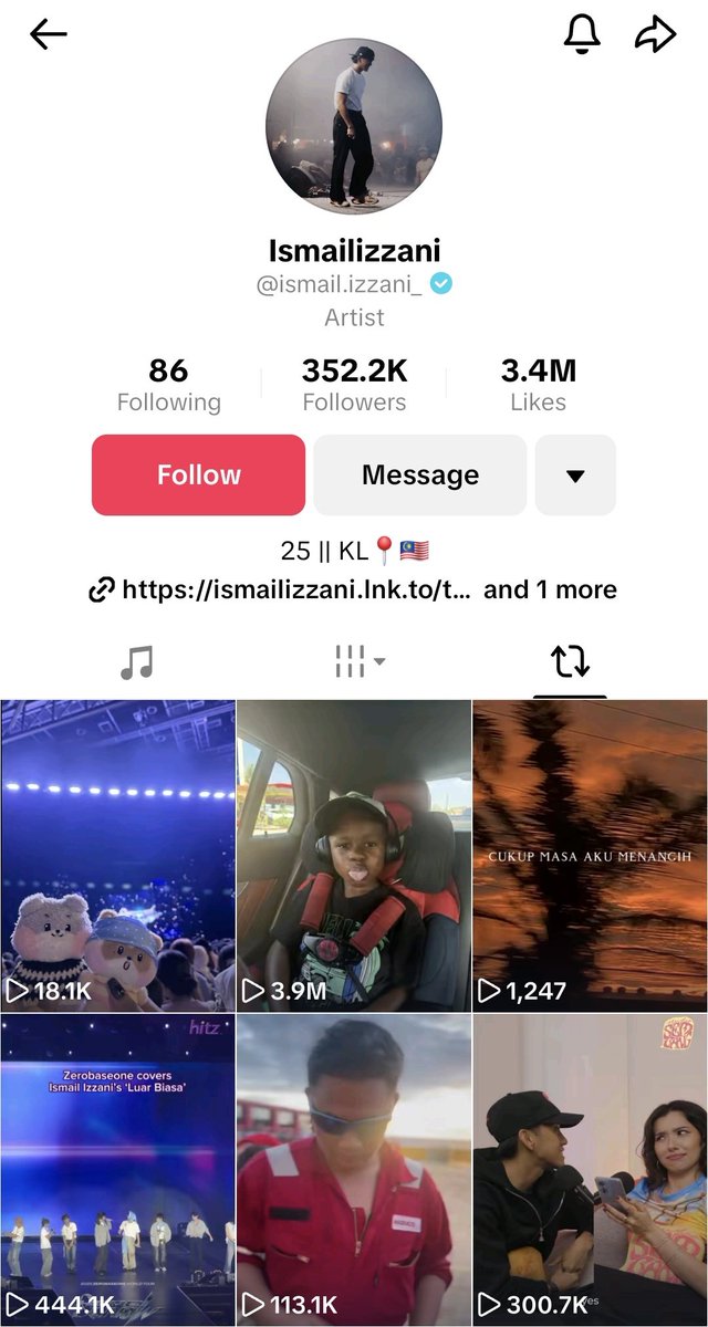 jongintyong's tweet image. lmaooo ismail izzani reposted videos of zb1 sang luar biasa 😆🤣