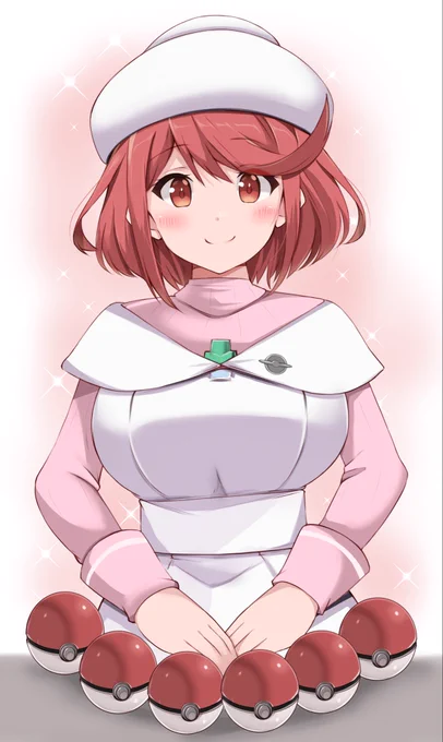 ポケモンセンターのお姉さんなホムラさん