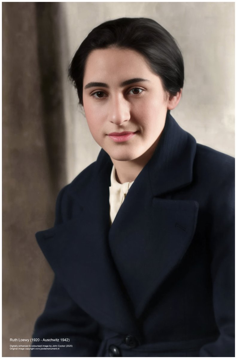 joecocker15's tweet image. On this day in 1942, a 21 year old German woman who had been living in hiding in the Netherlands arrived at Auschwitz where she was murdered. Her name was Ruth Loewy

Support @AuschwitzMuseum