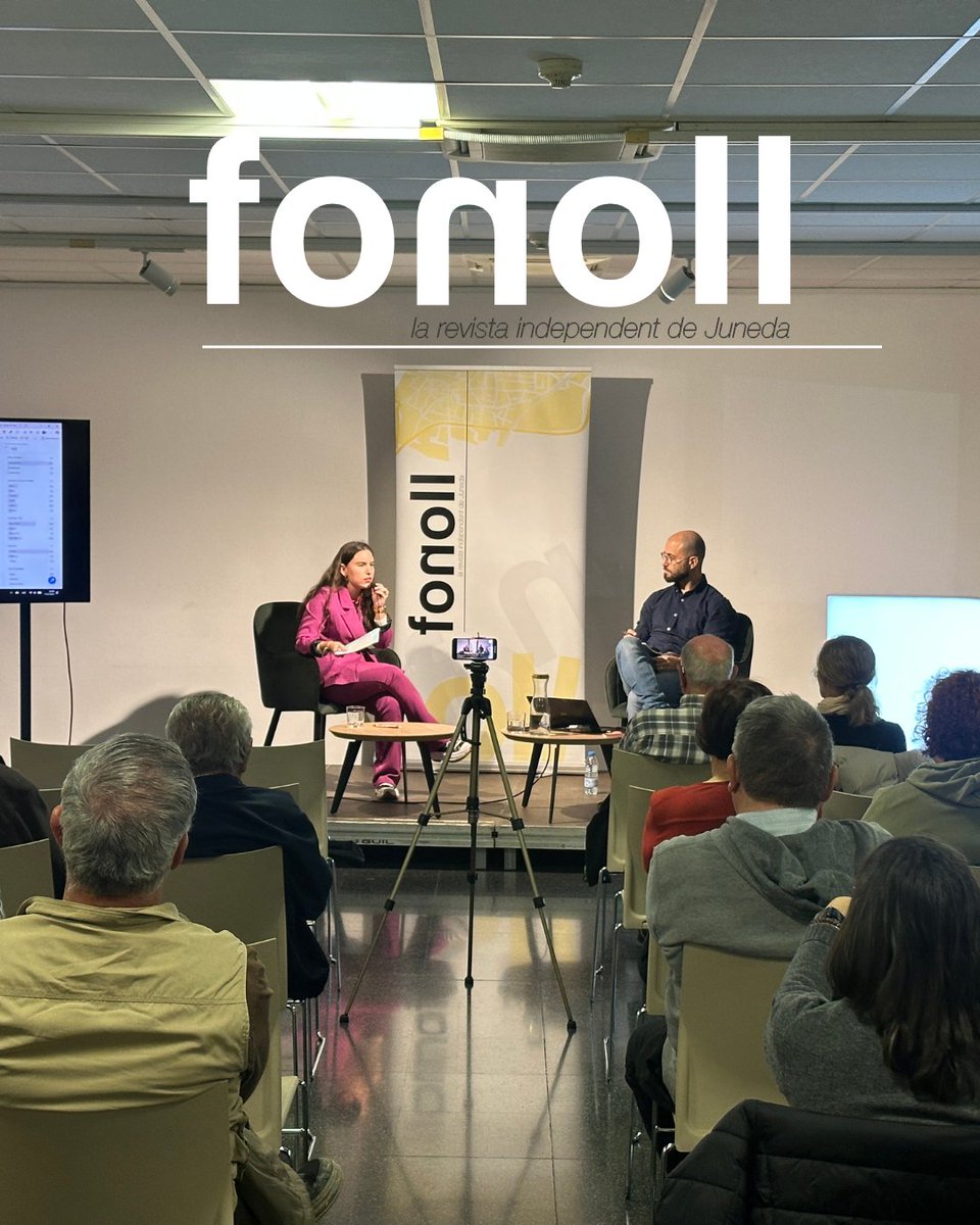 📰 Divendres, al <a href="/campjuneda/">CAMP Centre Arts Memòria Ponent</a> , Joan Teixidó va protagonitzar una nova sessió de les Trobades al CAMP 2025, reflexionant sobre els avantatges i riscos de la IA en el periodisme i com aquesta transforma la creació i difusió de la informació. 💡

#CAMPJuneda #FonollInforma