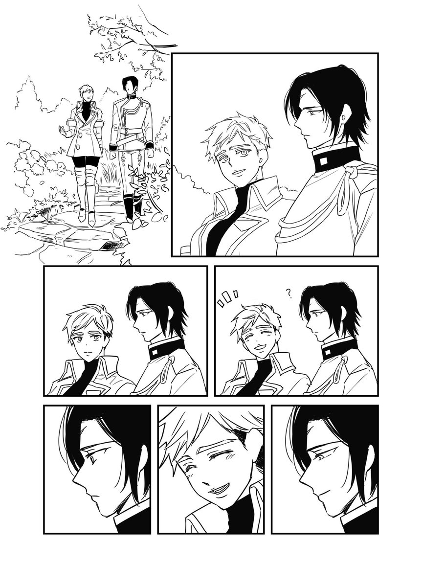 glanim_rakuraku's tweet image. 크롬자이(+율) 만화(4/8)