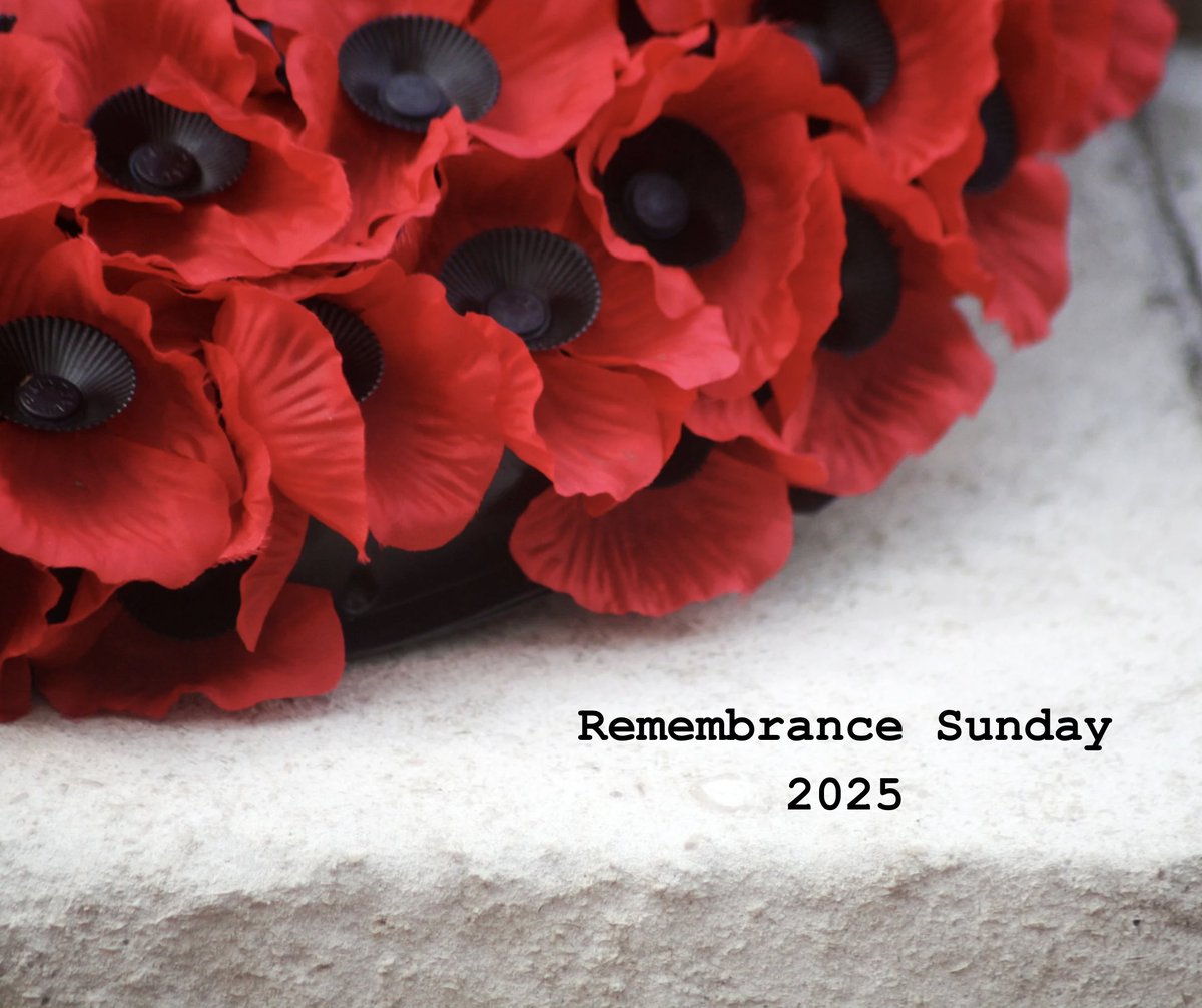 Remembrance Sunday 2025… ❤️

#RemembranceSunday #LestWeForget