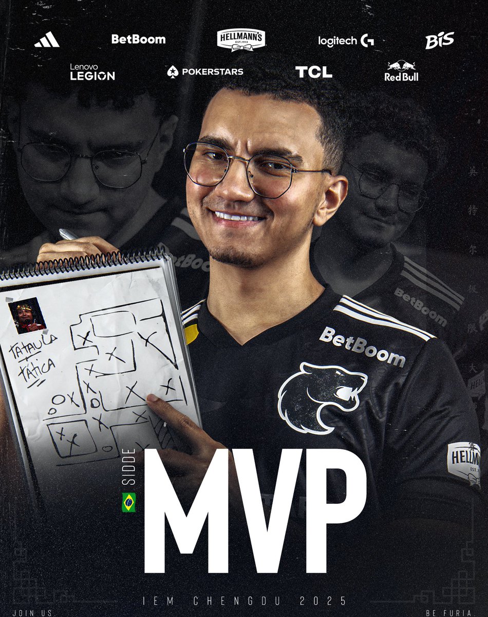 Louco e sonhador. 
Sid "Sidde" Macedo, o MVP dos Picks e Bans 😬

#FURIACS #IEM