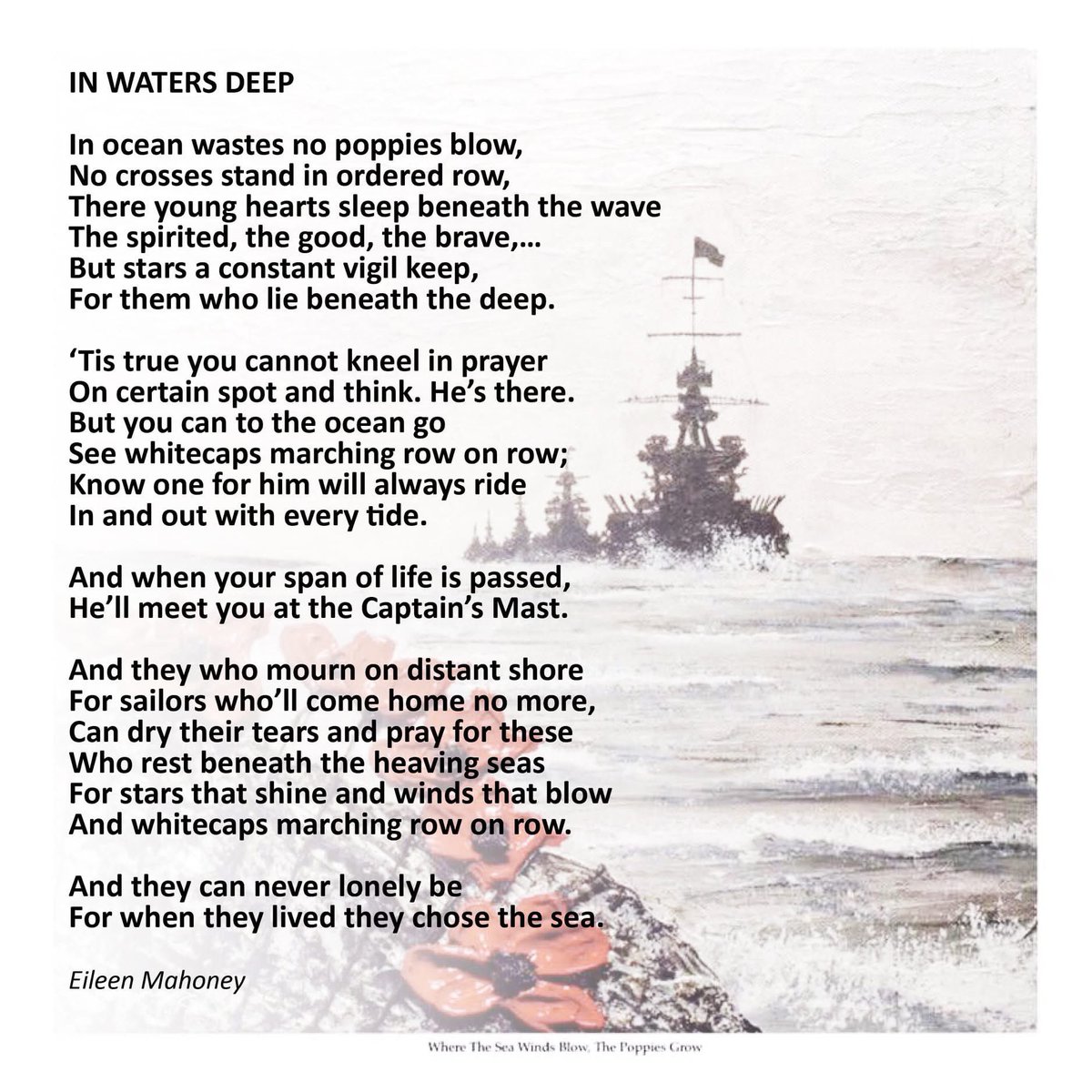 Paying tribute to my Great Uncle Ernest Meerin and thousands of other Mercantile Marines who made a vital contribution to the war effort, whose vessels were targeted by German submarines and became the unglorified casualties who have no grave but the sea 
#RemembranceSunday 🌺