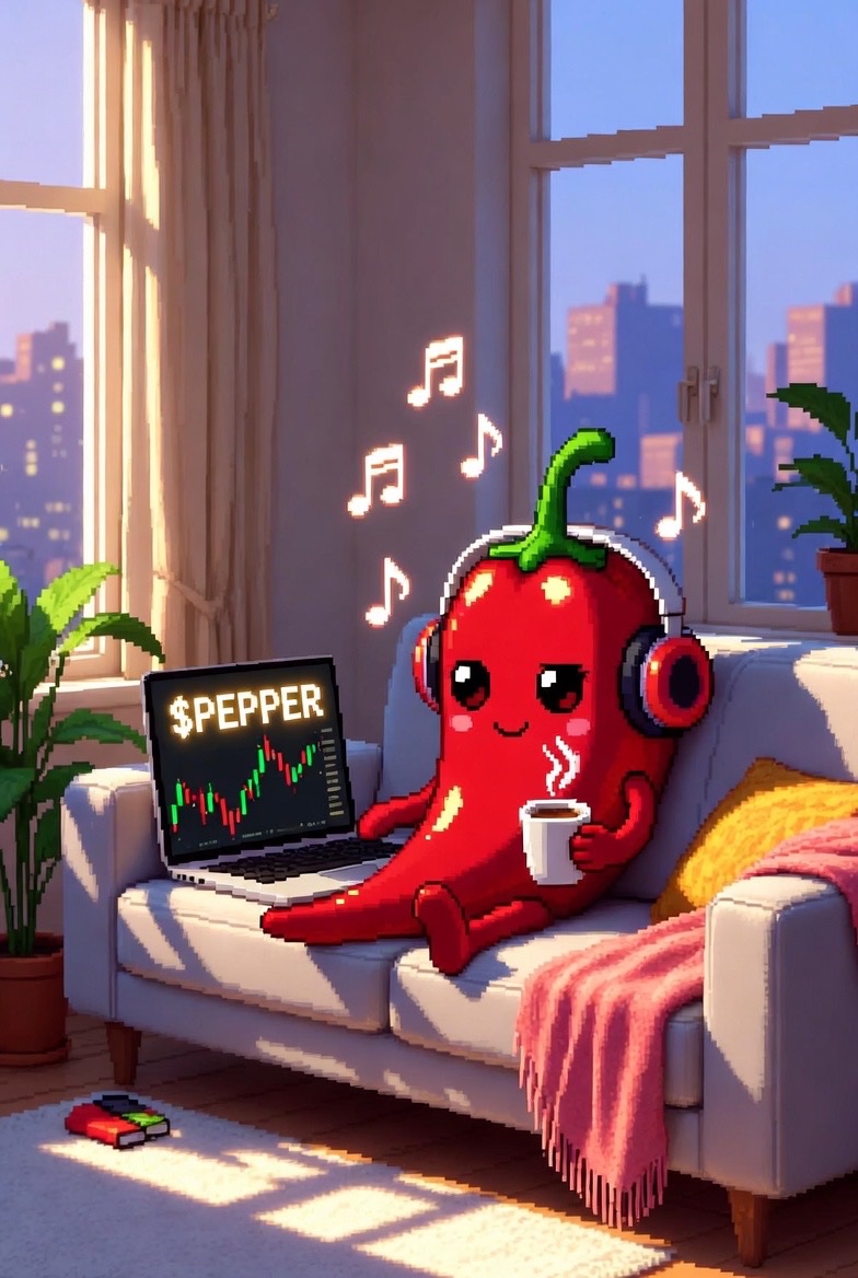 Good morning, #PepperPeople☀️
Slow Sunday, warm coffee, calm vibes 🌶
How’s your Sunday going? ✨