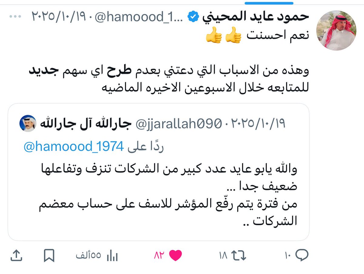 ومن منتصف شهر ١٠

توقفت عن طرح اي سهم جديد 

وبتزين باذن الله ..