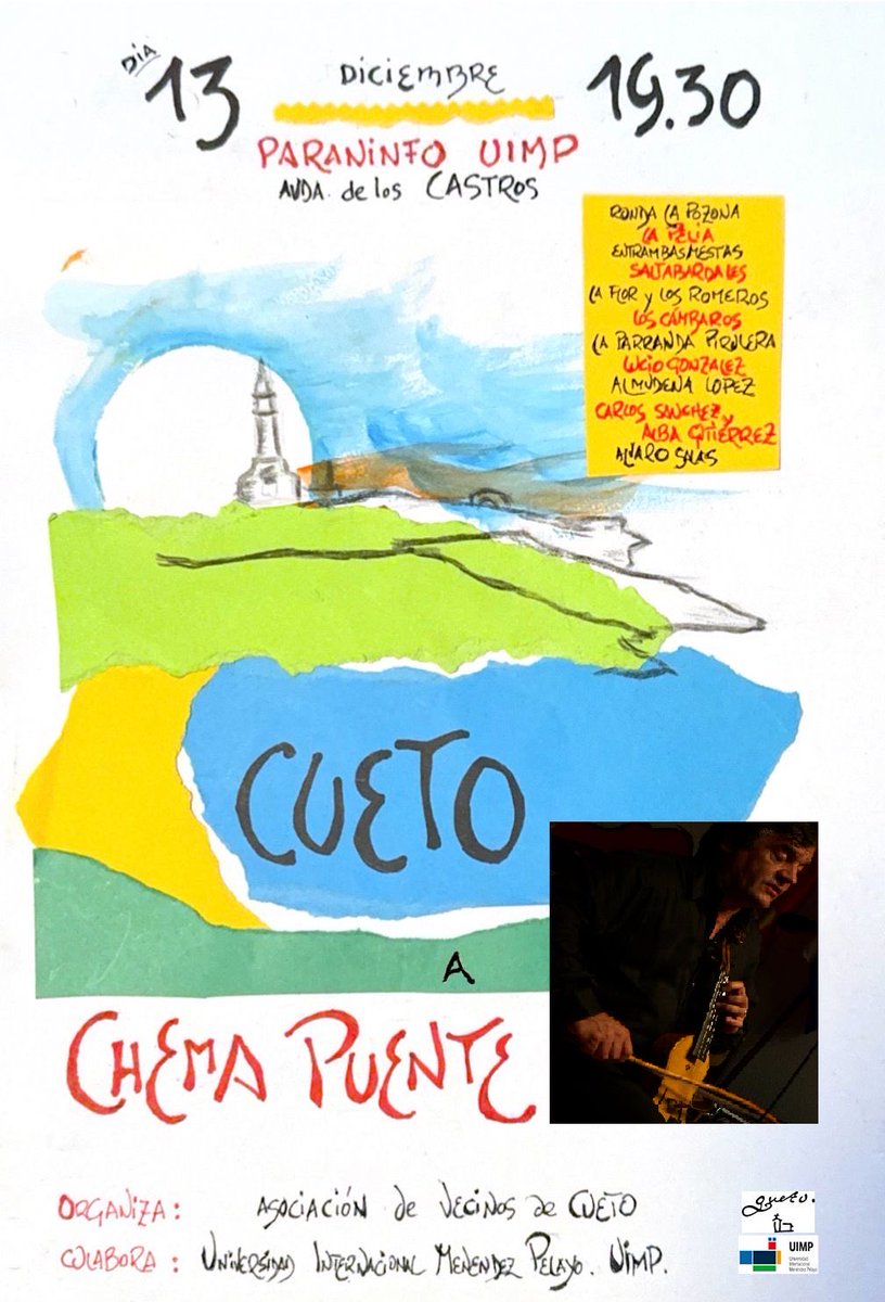 alvarosalas78's tweet photo. Homenaje a Chema Puente el 13 de Diciembre. https://t.co/crJCgFHI4M