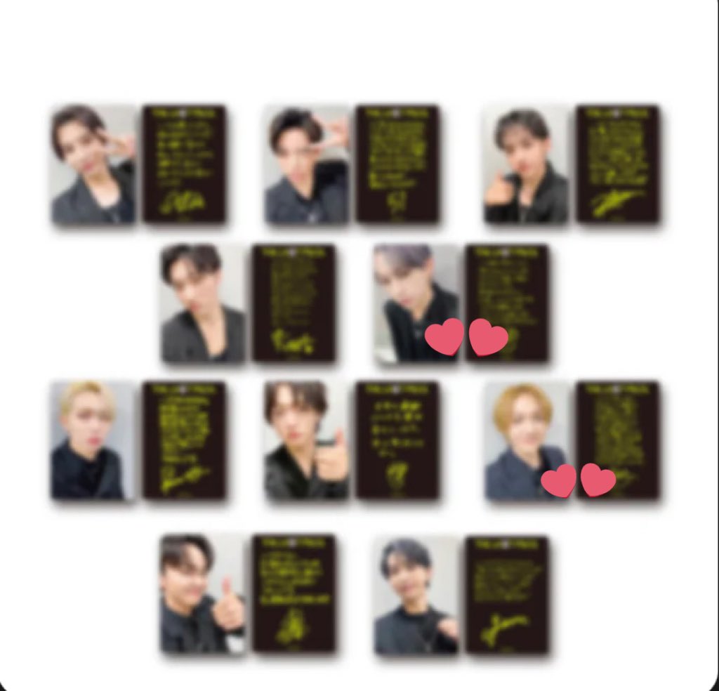 ha__THEFIRST's tweet image. THE LAST PIECE フォトカ トレカ交換

【譲】YUTA TAIKI ユウタ タイキ(画像1)
【求】KEI TAICHI ケイ タイチ(画像︎💕︎︎)

郵送での交換希望です

#ラスピ交換
#THELASTPIECE交換
#BMSG交換
#STARGLOW交換