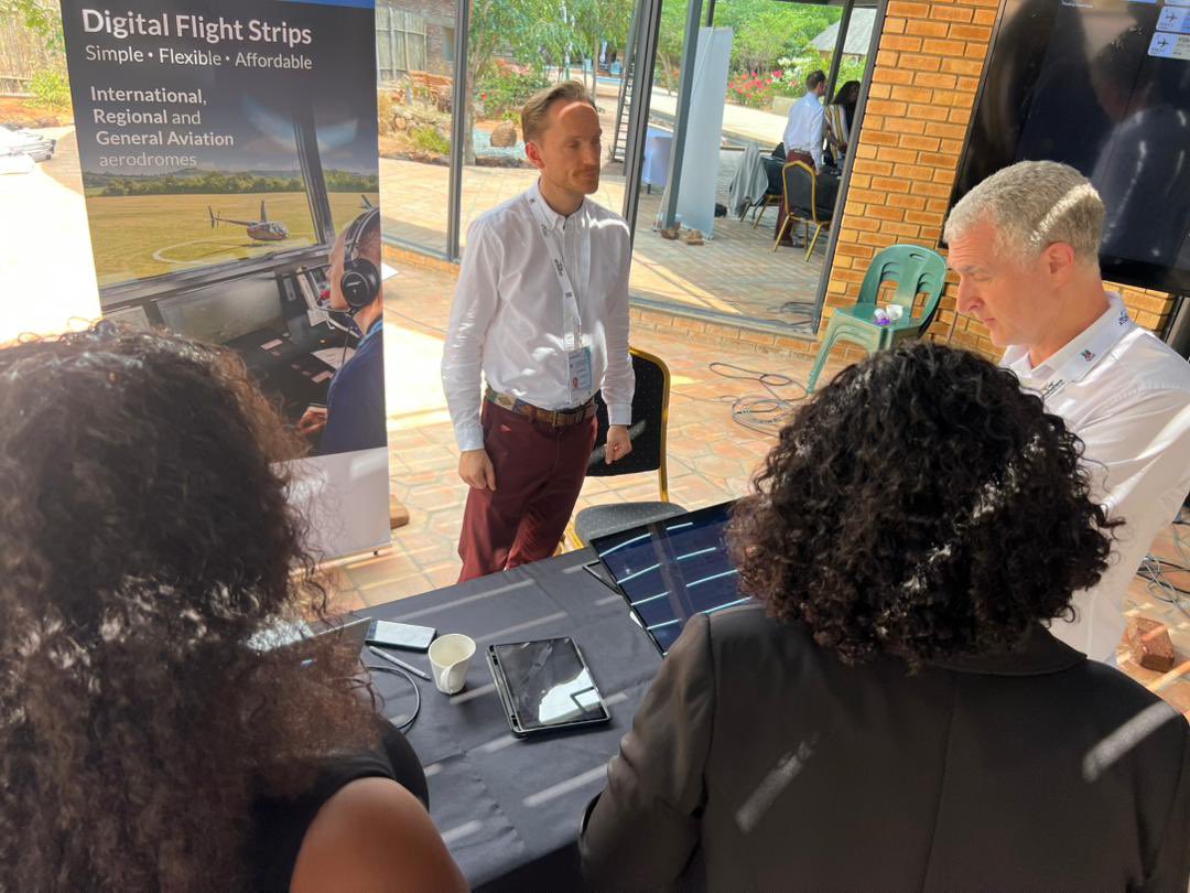 ATCAZW's tweet image. 😂😂😂 Just had the craziest chat  with Skyverse COO Hal Newberry! ATC is getting a tech makeover! Paperless strips systems are IN! $150 hardware + $4000/controller annually = GAMECHANGER! Got my Director&apos;s number on speed-dial 🤣 #ATC #Skyverse #AviationTech #Efficiency