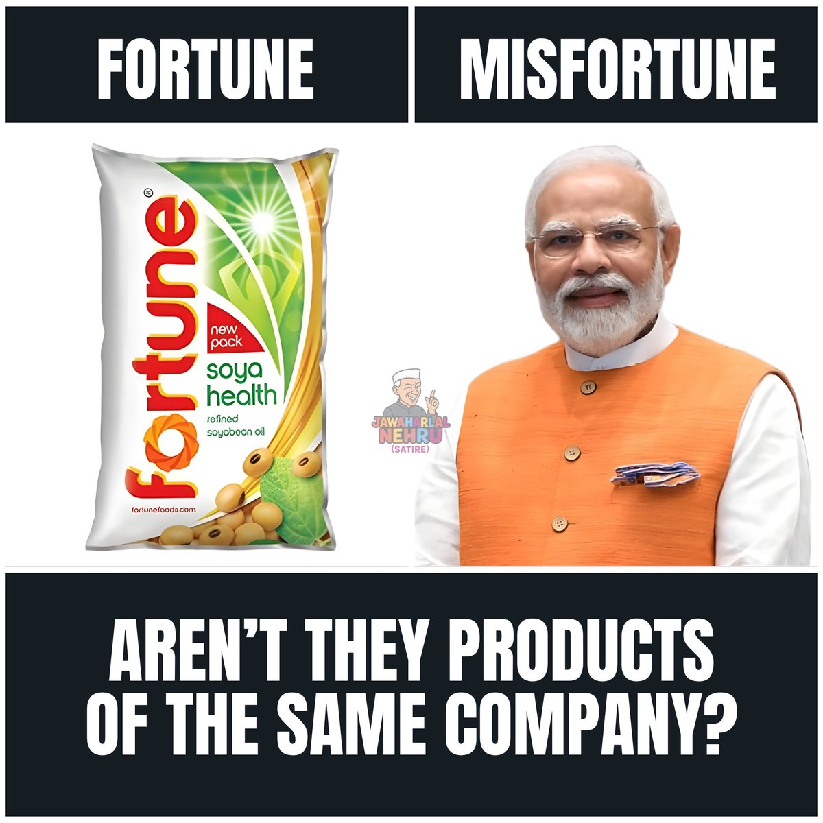 Jawaharlal Nehru (Satire) tweet media