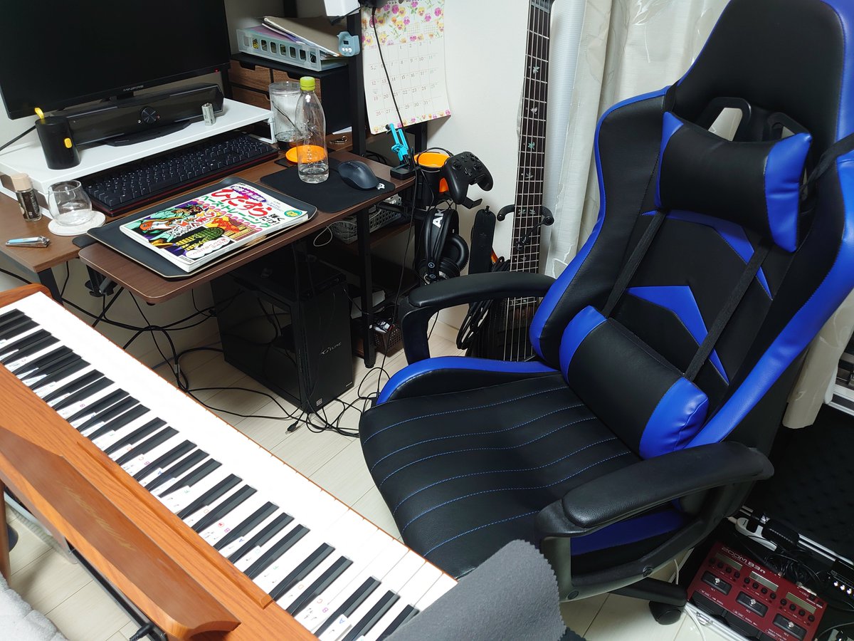 samepre__'s tweet image. ガルクラに影響されてピアノの位置変えたやつ( ´ ▽ ` )ﾉ
 #ガルクラ