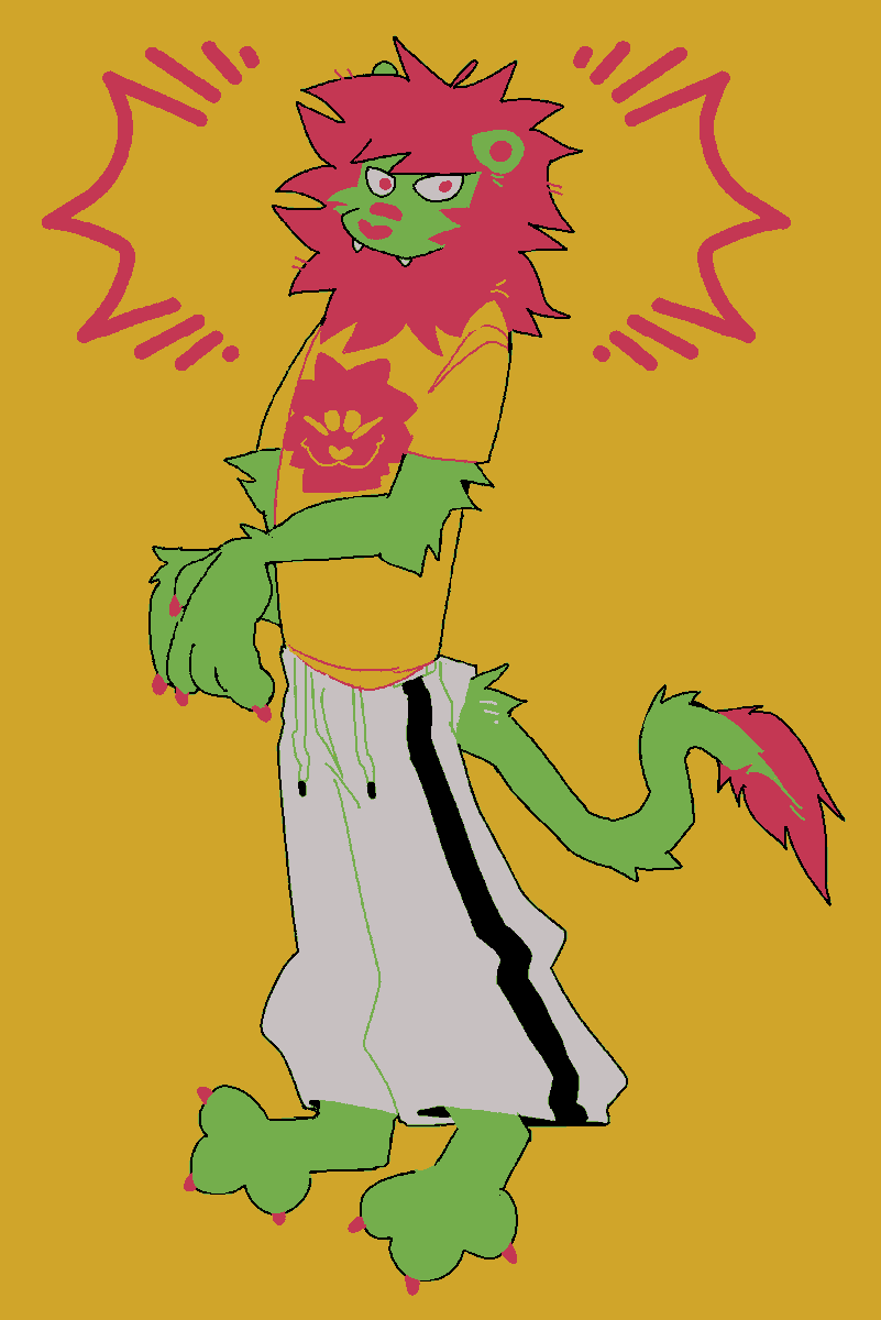 opening slots for full bodies like that (50€) 🐒🐒

oc belongs to <a href="/Lino_draw/">Lino the goofy lion #FBL13</a>