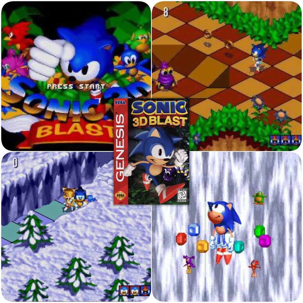 Sonic 3D Blast released 29 years ago today on Sega Genesis!