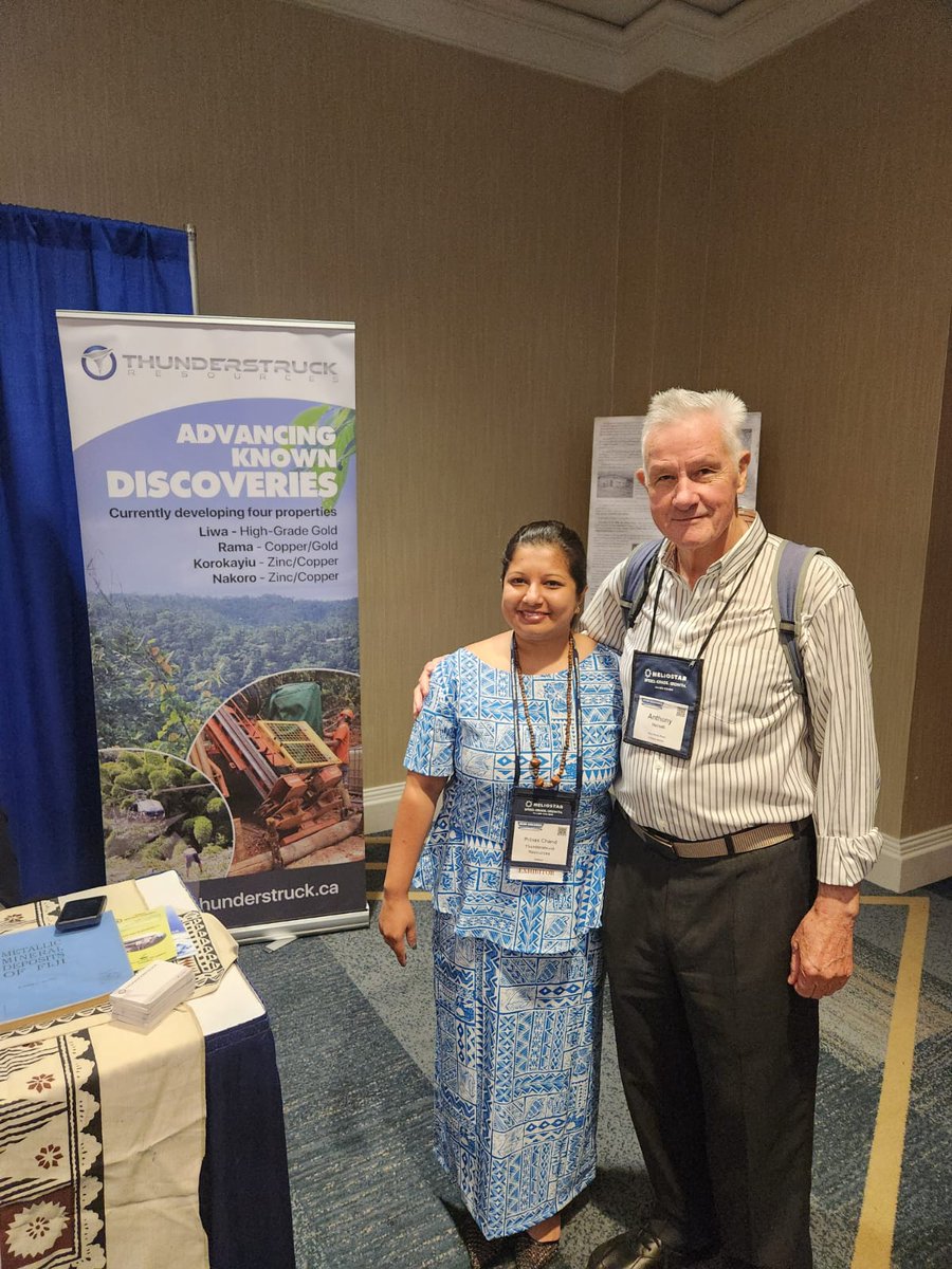 AWETSXV's tweet photo. Day 2 at the New Orleans Investment Conference with Country Manager @prinaschand and Bobby Dhaliwal #fiji #gold #copper #zinc https://t.co/QEBYdy3tfM