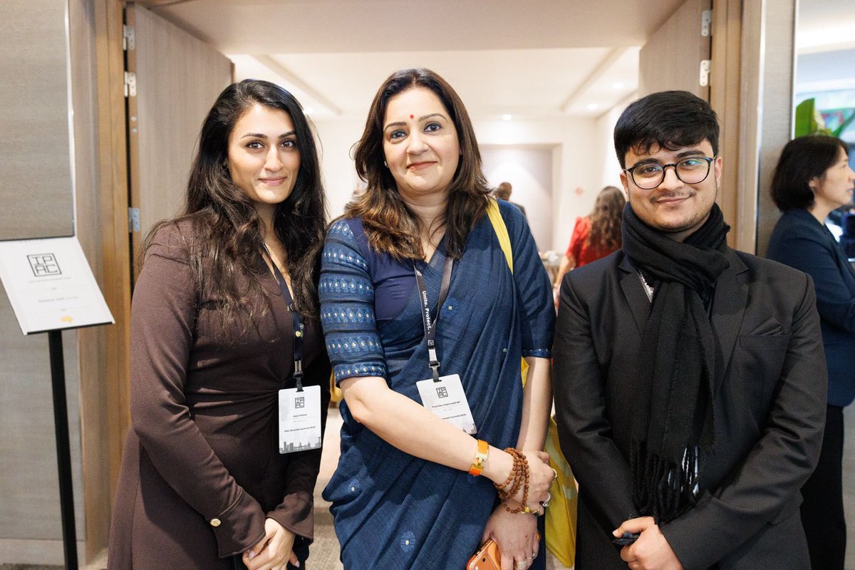 Three Indians in Brussels making it count - at <a href="/ipacglobal/">Inter-Parliamentary Alliance on China (IPAC)</a>. Watching <a href="/priyankac19/">Priyanka Chaturvedi🇮🇳</a> Ji take on the India Co-Chair role was pure pride ! <a href="/jayapathak_/">Jaya Pathak</a> , your vision in orchestrating this was inspiring. Here's to writing the next chapter of global democracy together ! 🇮🇳