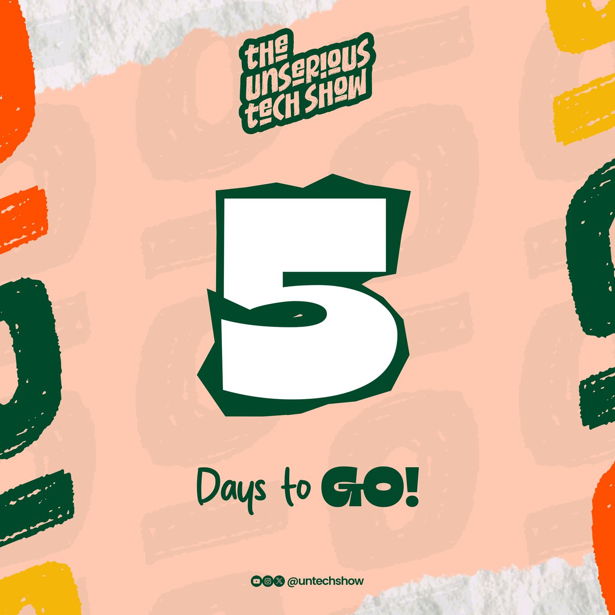 The real countdown starts today
5 days to go

First trailer drops this evening