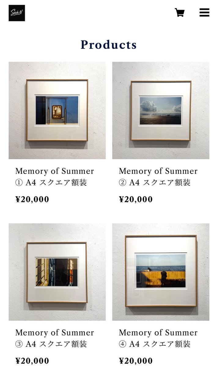 前回の展示作品のプリントが良すぎたんで
オンラインでのプリント販売開始します！
是非覗いてみてください😄
galleryf16.shopselect.net/?fbclid=PAZnRz…