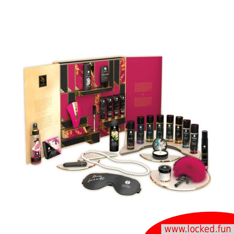 UN CADEAU MAGNIFIQUE et ORIGINAL
Calendrier des désirs Exclusif 25 ans SHUNGA
SHUNGA , prestigieuse marque canadienne réputée pour son érotisme raffiné 
ATTENTION : nombre limité
locked.fun/huiles-de-mass…