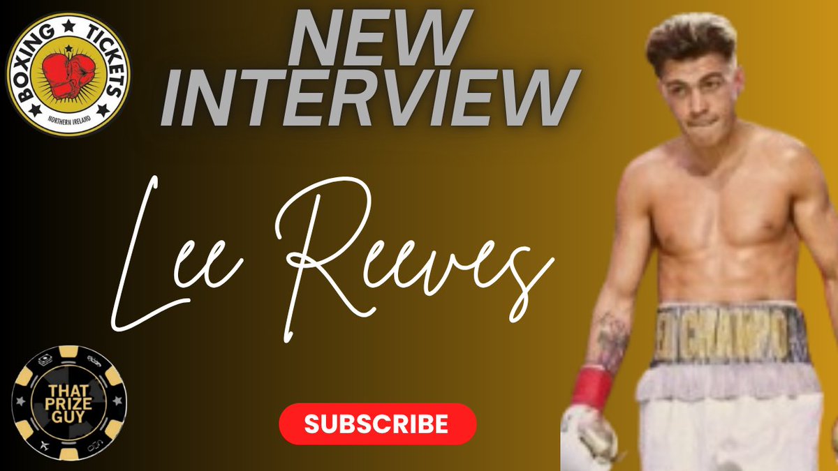 🚨 New Interview 🚨
In association with <a href="/ThatPrizeGuy/">That Prize Guy</a> 

Lee Reeves 🗣
I think I can rock with the absolute best of 140lb fighters in Ireland and the world!

Watch the full interview here ⬇️ 
youtu.be/Yol0Y35MNFc?si…