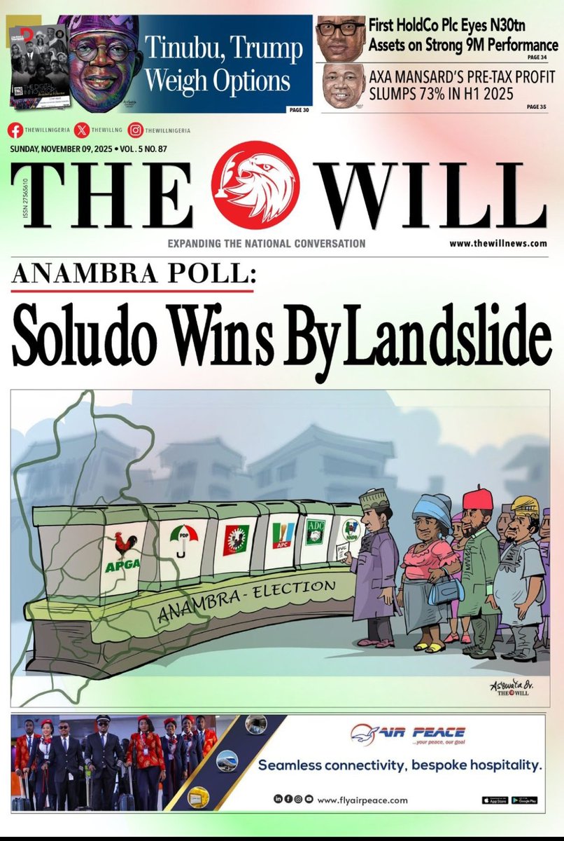 tolaogunnubi's tweet photo. #10kLaptopsProjects #Lagos #RipBlackFriday #LoveYourW Newspaper Headlines Asake Nigeria Abuja Feminist Trump Anambra Sheik Gumi Regina Mr Money Soludo One Africa #BreakingNews Peter Obi Banks Igbos Buhari Insurance Fulani Kano The US APGA Grammy Pastor Adeboye https://t.co/pY6tSPUXUH