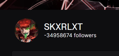 Ain't no way I'm reaching my follower goal now smh.